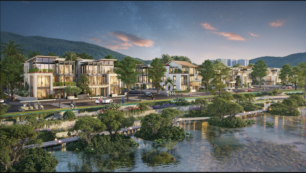 Thấp tầng Charmora City - Đảo Nam