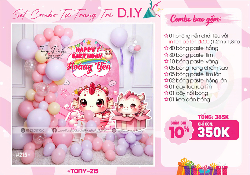 Set Trang Trí Cho Bé TN-215