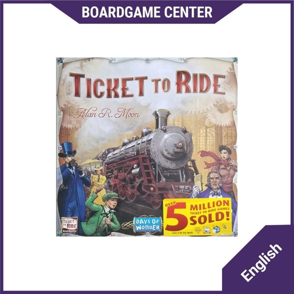 Ticket to Ride (2004) All aboard! Collect trains, choo-choo-choose your routes, fulfill your destination!