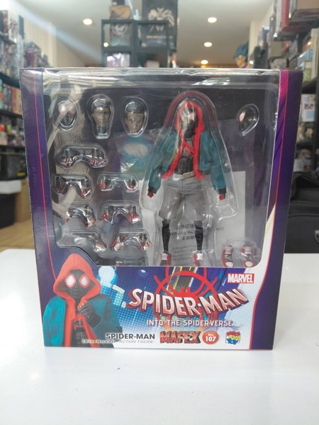 (2ND) MAFEX 107 SPIDERMAN INTO THE SPIDER VERSE MILES MORALES
