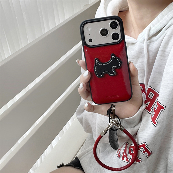 Case Phao Đỏ Cún Đen Nổi Ko Kèm Dây - 17Promax