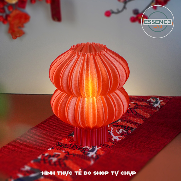 Hồng Đăng - Đèn decor tết 2026 - Có dimmer điều chỉnh độ sáng