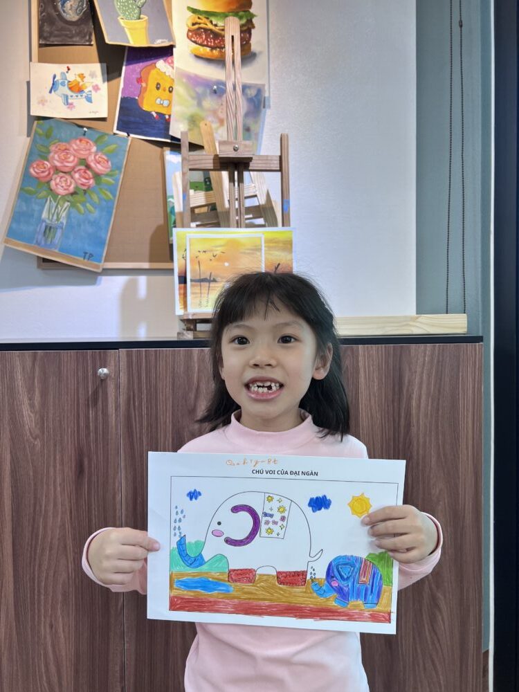 Tác phẩm KID Đỗ Ngọc Quỳnh Tương 2018 (mẹ Hải) | 2025-12-28 33