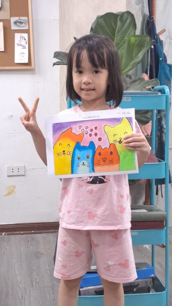 Tác phẩm KID Lê Bảo Hân (Thỏ) 7/2021 | 2026-06-17 34