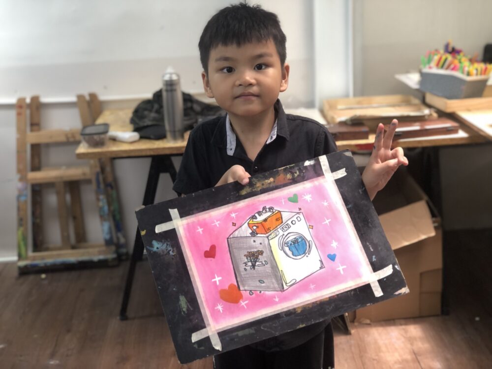 Tác phẩm KID Nguyễn Hải Đăng sinh 25/11/ 2018 | 2026-07-04 32