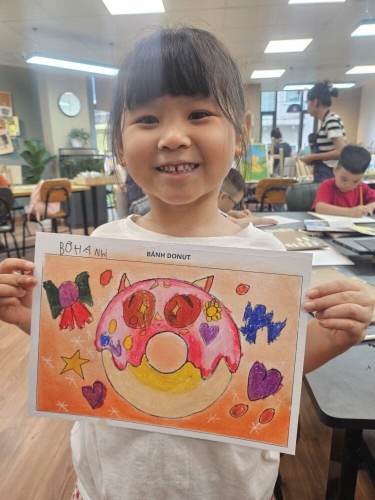 Tác phẩm KID Bơ Hạ Nhi 2021 (con chị Vân) | 2026-08-15 32