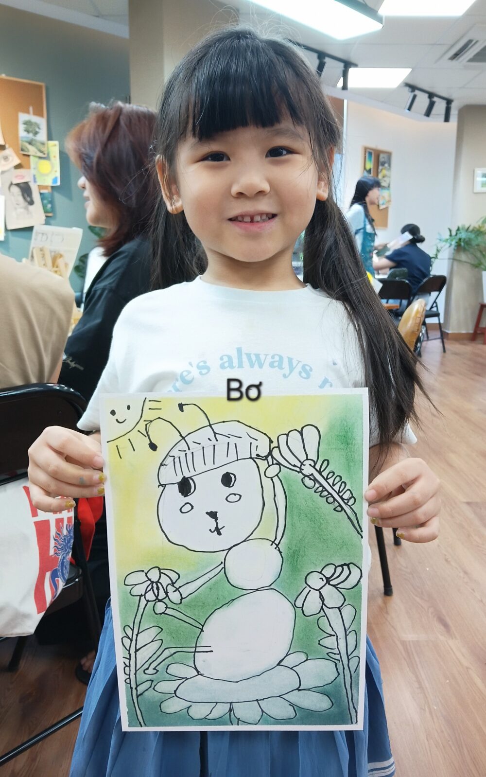 Tác phẩm KID Bơ Hạ Nhi 2021 (con chị Vân) | 2026-08-08 32