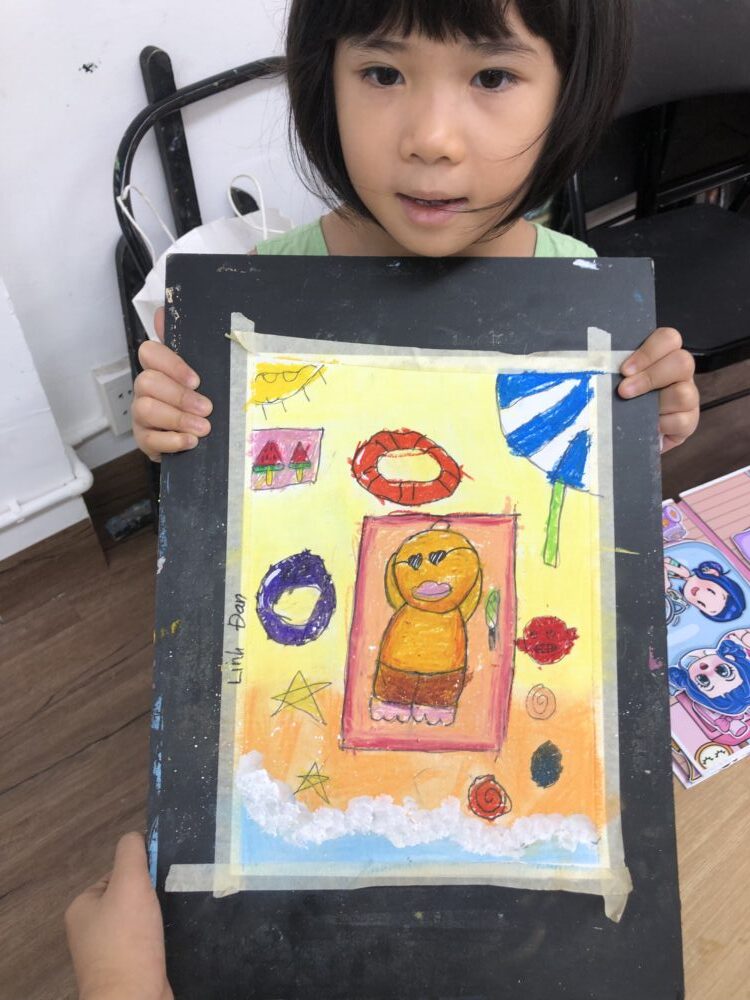 Tác phẩm KID Bé Bùi Linh Đan 2020 ( Bé Mon ) | 2026-08-15 32
