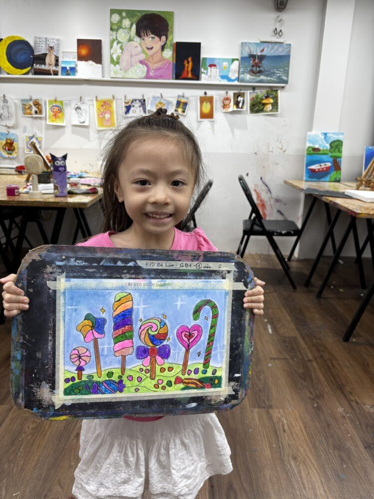 Tác phẩm KID Bé Lam 2021 | 2026-08-02 34